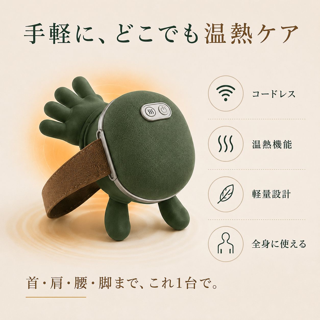 Rivella™ 温熱ボディリラクサー