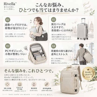 Rivella™ トラベルスマートリュック