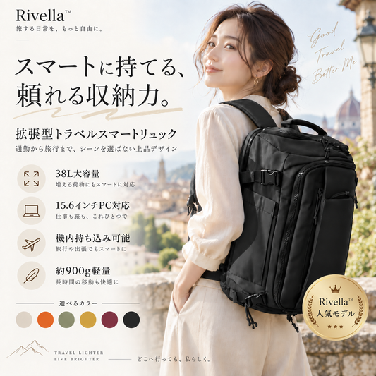 Rivella™ トラベルスマートリュック
